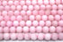 Matte Rose Quartz Gemstone Beads, 8mm, Round